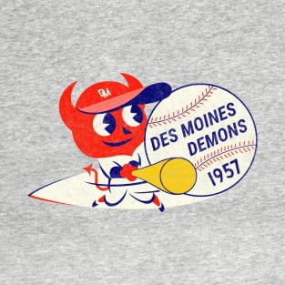 Vintage Des Moines Demons Baseball 1925 T-Shirt